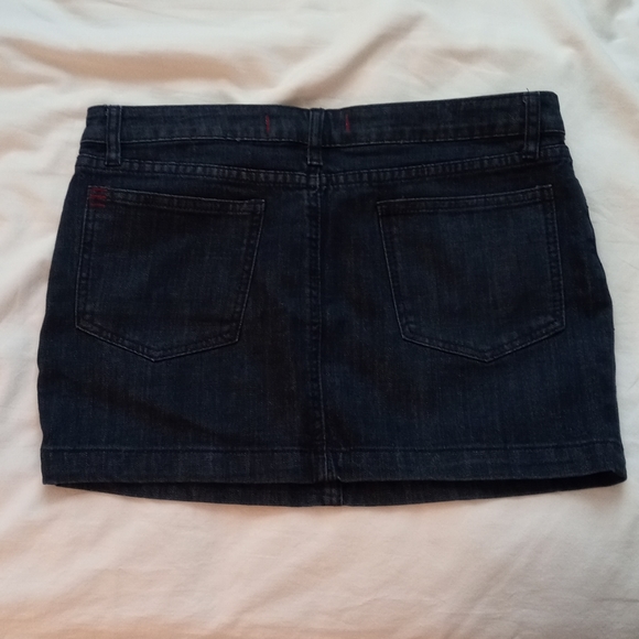 DONATED! Denim Mini Skirt - Picture 3 of 4